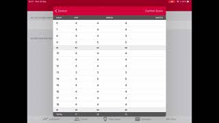 Golf England Golf MYEG App demonstration for golf club members screenshot 3