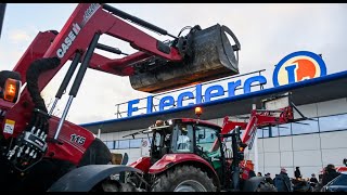 Colère des agriculteurs : pourquoi les supermarchés Leclerc sont pris pour cible