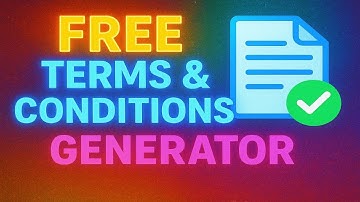 Free Terms & Conditions Generator — Instantly Create Legal Pages!