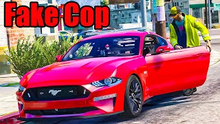 Becoming Fake Cops To Troll Real Cops In GTA 5 Roleplay