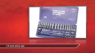 44 Piece Mixed Length Socket Set - Westward Product Review Video
