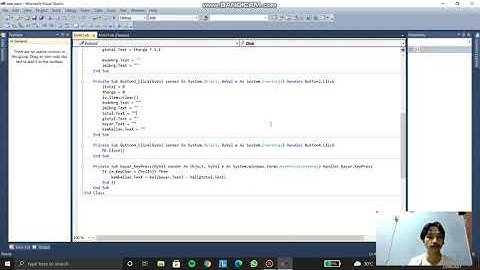 Aplikasi Kasir di Microsoft Visual Studio 2010