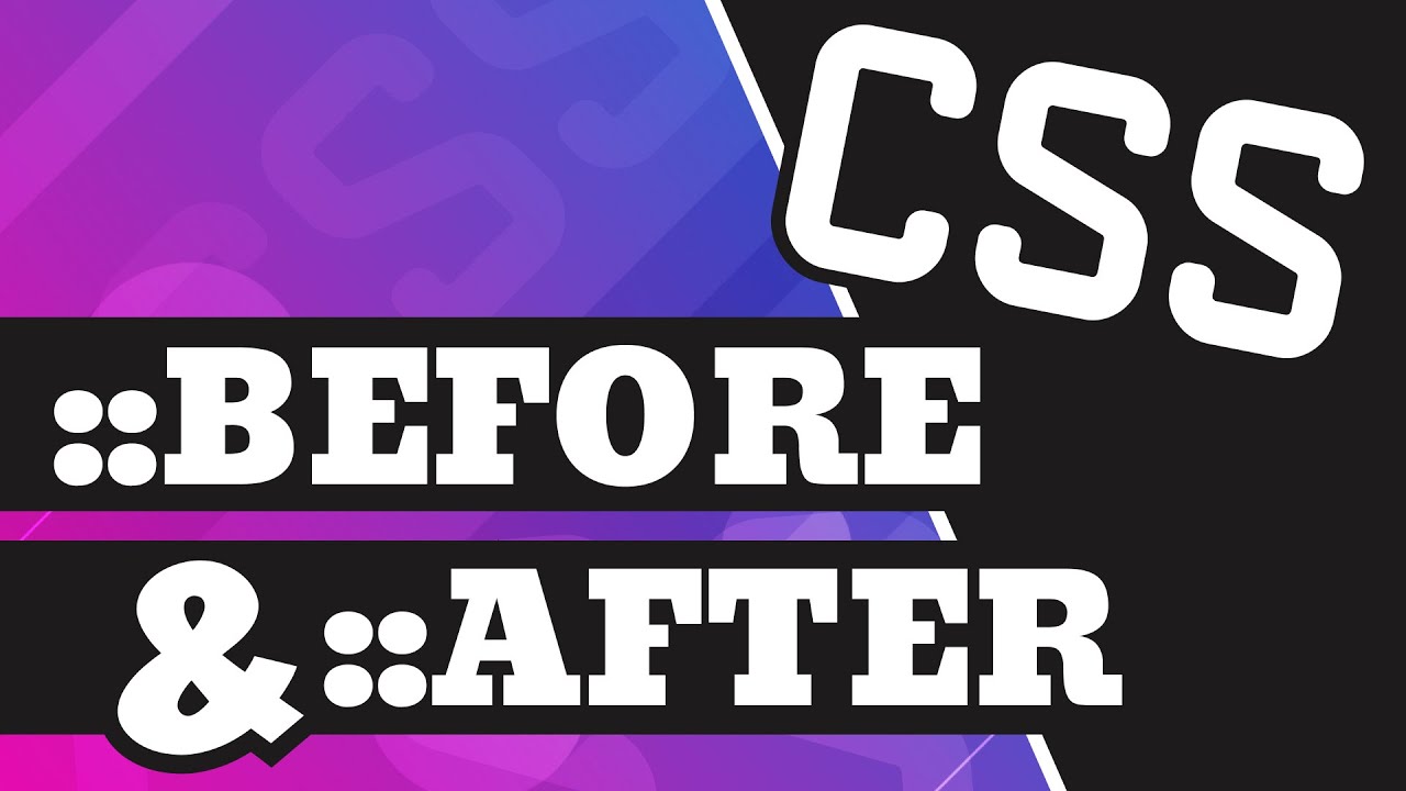 Tuto CSS | Bien comprendre ::before et ::after - YouTube