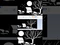 How to draw A simple Scenery on Ms Paint#art #computer #painting #mspaint #painting #drawing #shorts