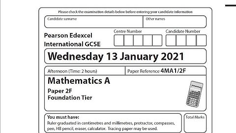 4MA1/2F Mathematics A *Jan 2021* Q15