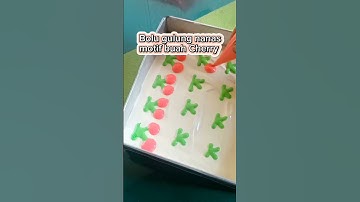Thumbnail of Cara membuat motif di bolu gulung. #bolugulungekonomis #bolugulung
