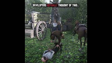 Ontwikkelaars hebben hier echt aan gedacht...😂 #rdr2 #reddeadredemption