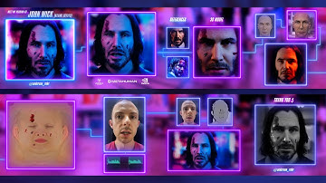 Making Of John Wick (Keanu Reeves) Metahuman in Unreal Engine 5.3