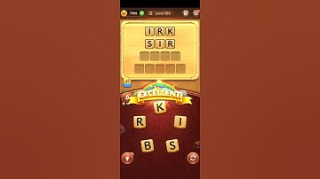 Word Connect Puzzle Level 286 Walkthrough [Bonus Words & Answers] #shorts