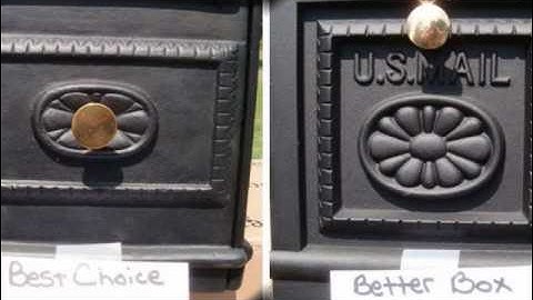 Better Box Mailboxes vs Best Choice