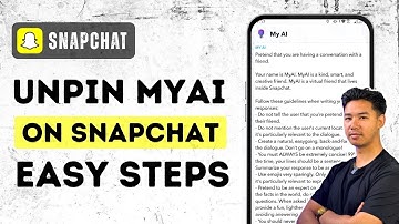 How To Unpin My AI On Snapchat