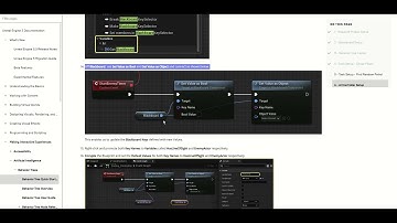 06 14 Set Value as Bool as Object AI Controller Setup Behavior Tree Quick Start Guide Unreal Engine
