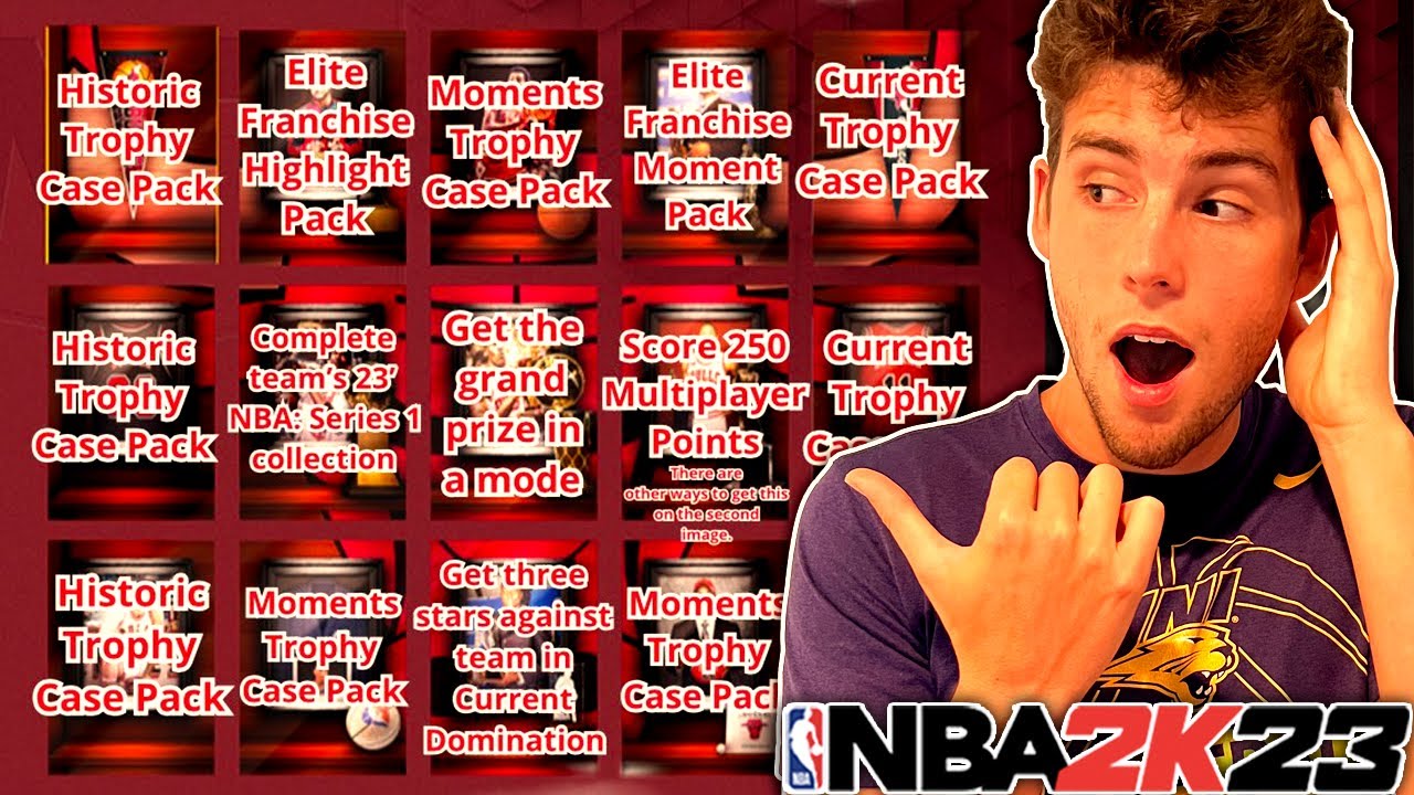 NBA 2K23 MyTeam Trophy Case - Operation Sports