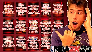 HOW TO COMPLETE THE TROPHY CASE FOR EVERY TEAM IN NBA 2K23 MyTEAM! 