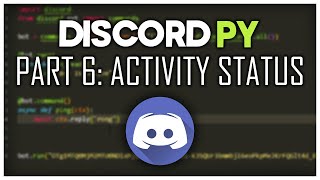 How to Update Discord bot status with Discord.py