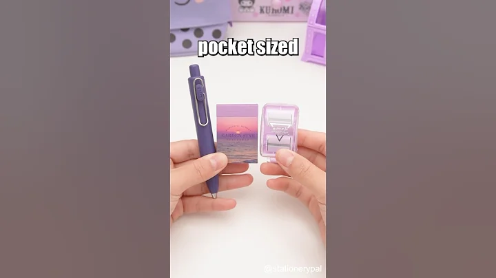 3 Must-Have Purple Stationery Items!😁😁 #shorts