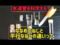 【お家の水道の仕事】水道管を科学する