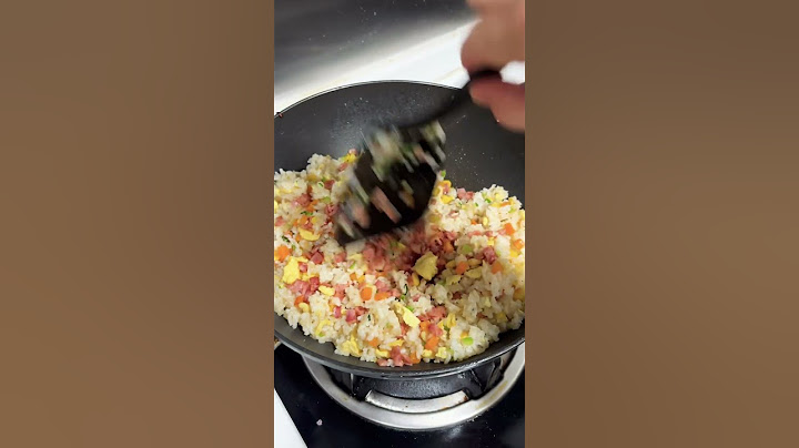 Fried Rice with Ham