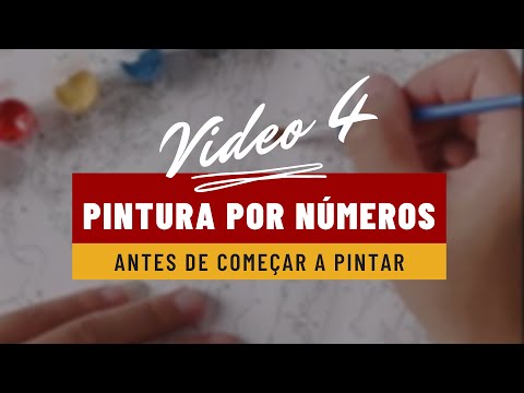 Vídeo: Pinturas Por Números: Uma Técnica única Da Pintura Moderna