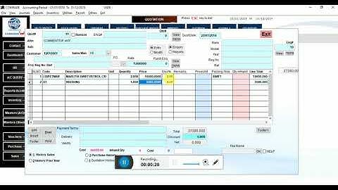 HOW TO TRANSFER QUOTATION FROM SALES ENQUIRY IN COMRADE PLUS SOFTWARE GST ENABLED