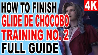 FF7 Rebirth How to Finish Glide De Chocobo Training Course No. 2 - Final Fantasy 7 Rebirth
