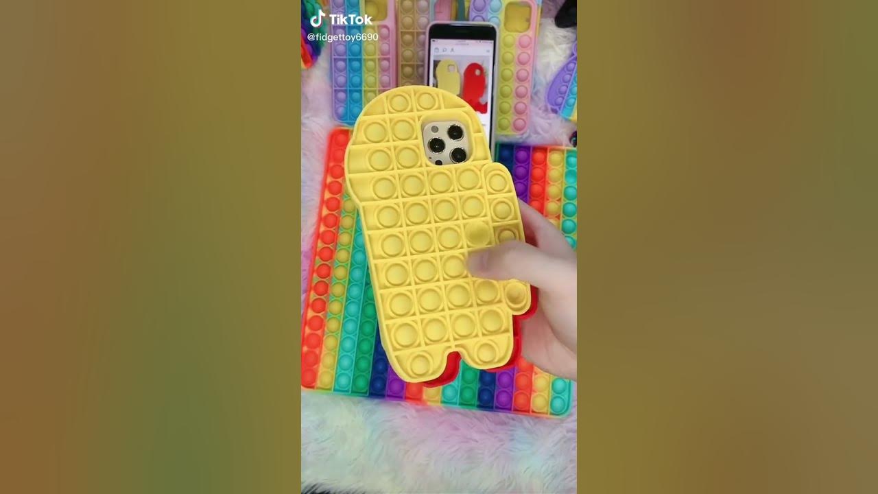 Among Us Pop it Phone Case DIY TikTok Compilation Shorts DIY 