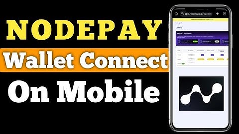 How To Connect Wallet With Nodepay on Mobile | Nodepay Wallet Connect
