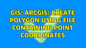 GIS: ArcGIS: Create polygon using file containing point coordinates (2 Solutions!!)