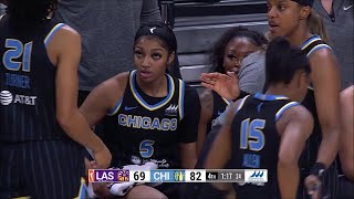 Final 2 Mins of 4th Quarter: Chicago Sky vs Los Angeles Sparks | WNBA Angel Reese, Cameron Brink