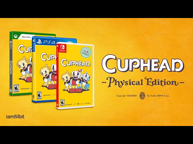 Cuphead Nintendo Switch FR Game In EN-FR-DE-ES-IT-JP-CH-KR-PT NEW Platform  Actio