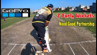 Early Wicket Down ! Wicket Keeper Helmet Camera Cricket Highlights