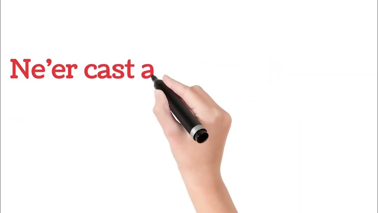 Ne er Cast A Clout Till May Be Out meaning YouTube ne-er-cast-a-clout-till-may-be-out-meaning-youtube