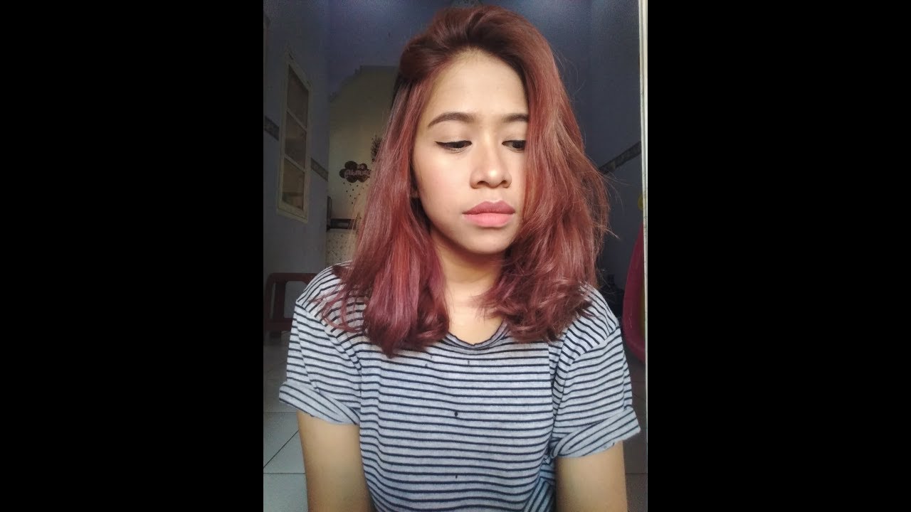 Tutorial Cat  Rambut  Pakai Miranda  Pink dan Golden Brown  