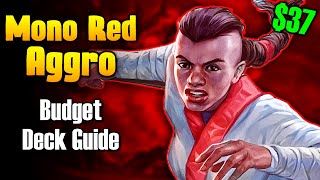 How to Build Mono Red Aggro on a Budget!