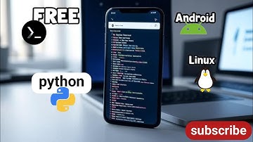 Run Linux and Python for FREE on Android (TERMUX)