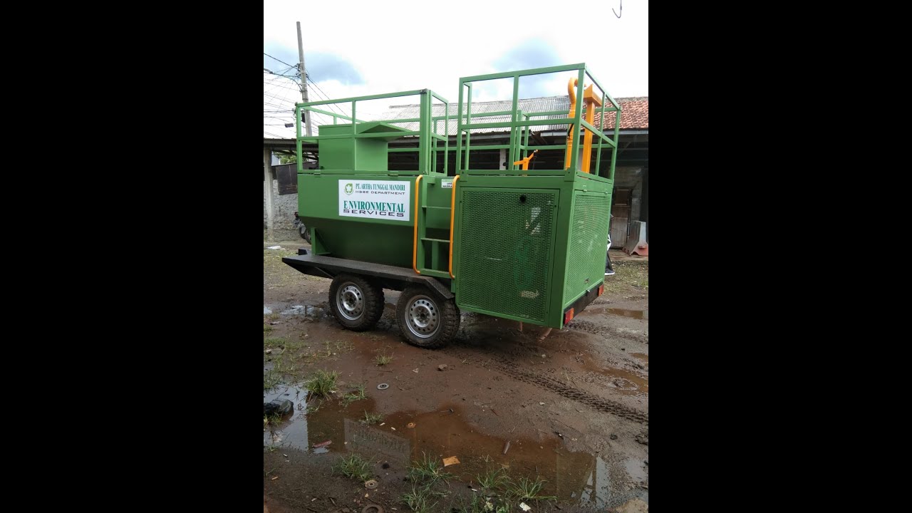 Mesin Hydroseeding Kapasitas 2000 Liter