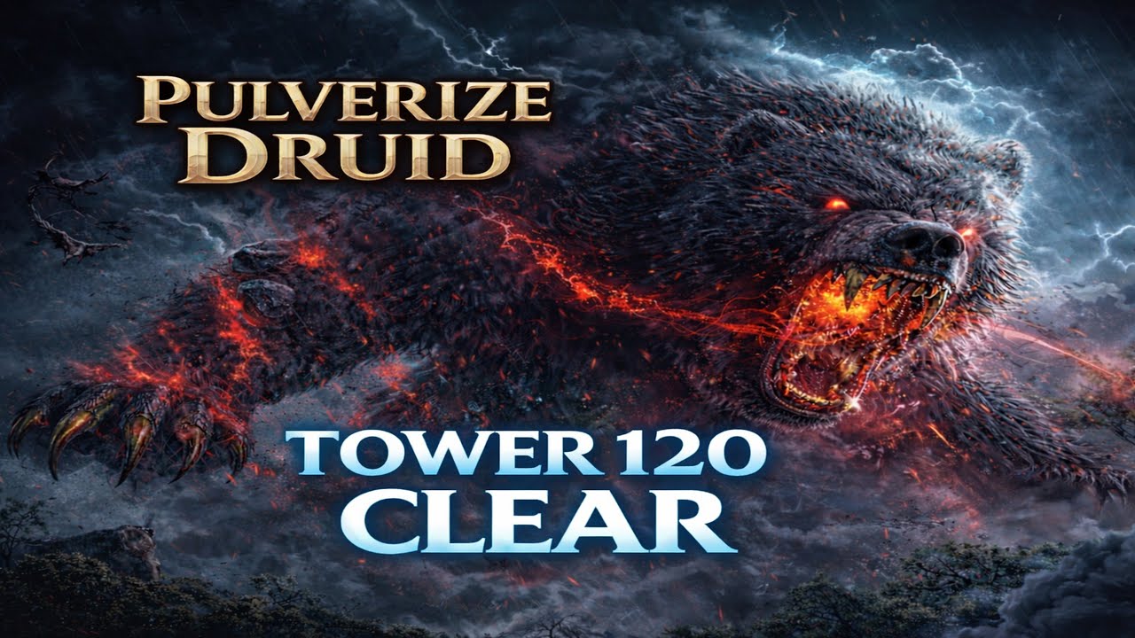 Top 10 Druid Pulverize Tower 120 Clear