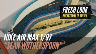 NIKE AIR MAX 1\/97 SEAN WOTHERSPOON - REVIEW and DETAILED LOOK