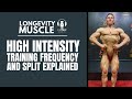 High intensity training frequency and split explained by champion natural bodybuilder aj morris