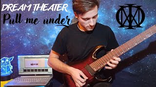 Dream Theater - Pull me under (guitar solo) with alternate picking
