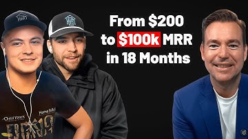 How Two Founders Scaled a Niche Agency to $100K MRR in just 18 Months (Home Builder Marketers Story)