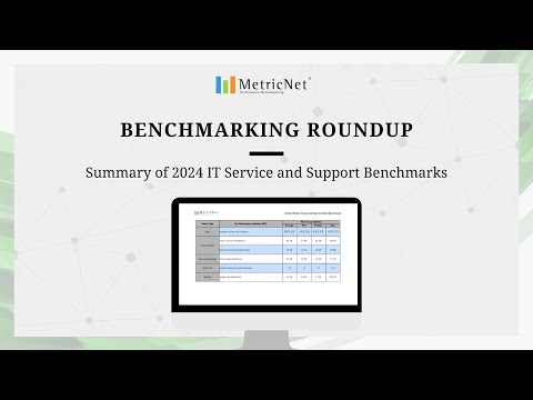 Benchmarking Roundup: Summary