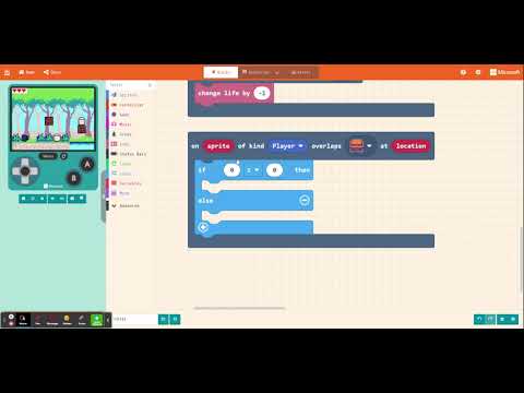 Win Condition - Platformer Game Makecode Arcade