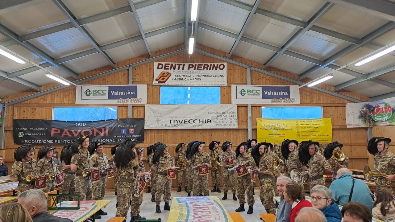 fanfara Bersaglieri di Lecco - festa di San Biagio - Bindo