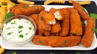 NEW Fish Fry With Special Sauce Recipe, Crispy Fried Fish, Finger Fish, Crispy Fish Strips Fish Fry