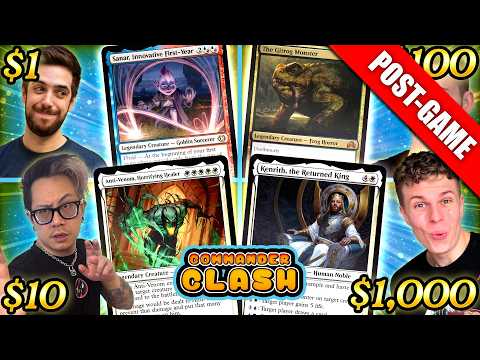 Clash Post-Game S20E02: $1 vs $10 vs 100 vs $1000