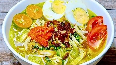 Cara Membuat Soto Ayam Bening Yang Enak Segar Ala Rumahan 