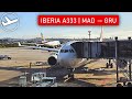 TRIP REPORT | Iberia A330-300 (Economy) | From Madrid to São Paulo Overnight!