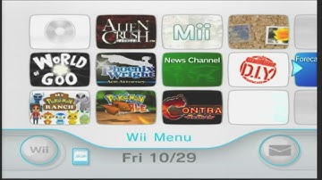 wii menu start
