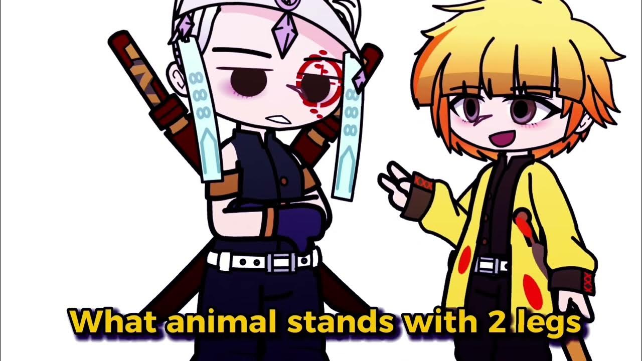 Zenitsu suddenly becomes smart || Demon Slayer x Gacha Club || Ft. Uzui